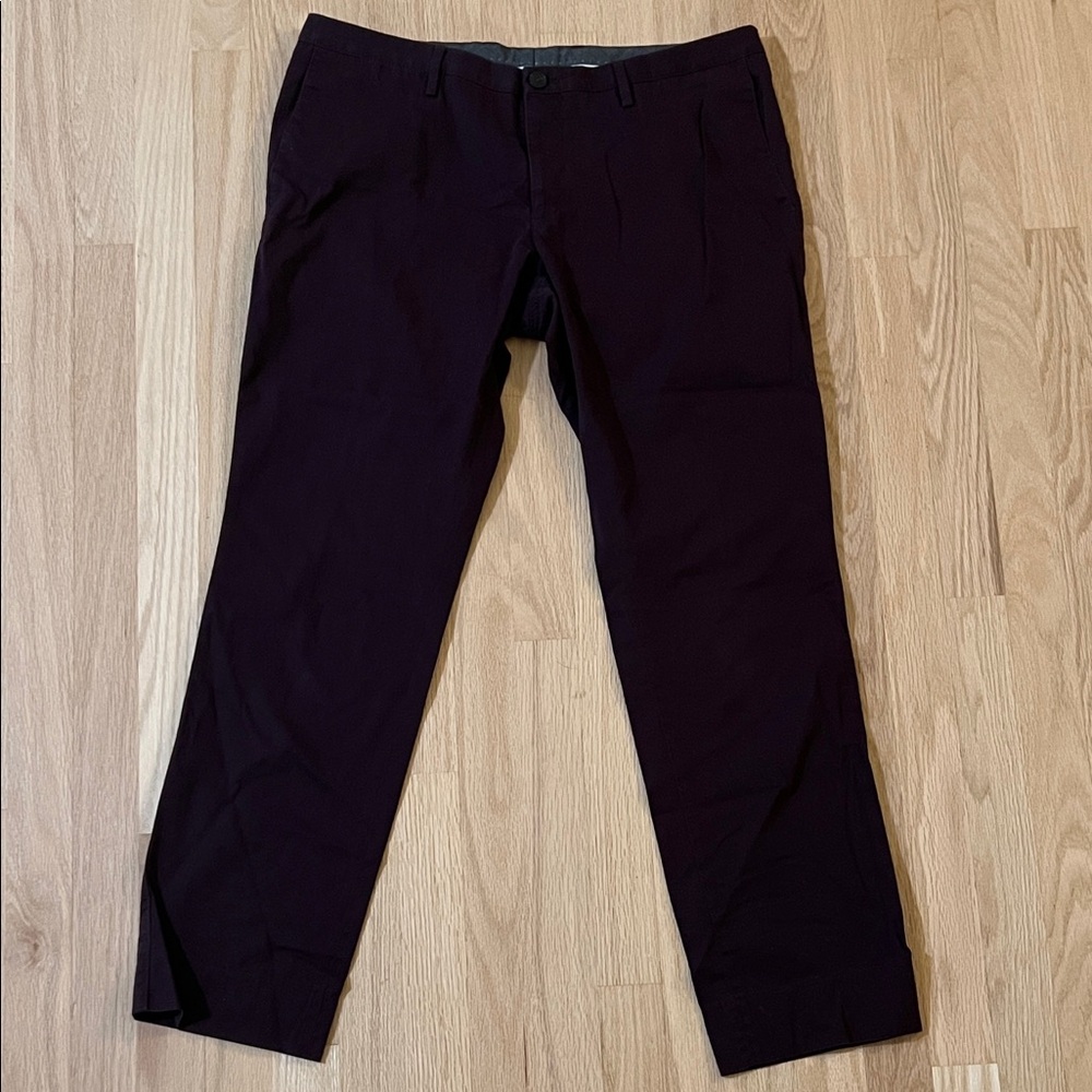 Hugo Boss Men's Deep Purple Chinos - Size 35R